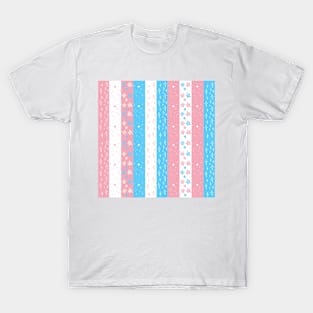 Abstract transgender pride T-Shirt